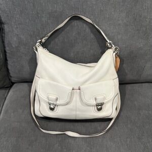 Coach Leather Hobo Shoulder Bag #22423
